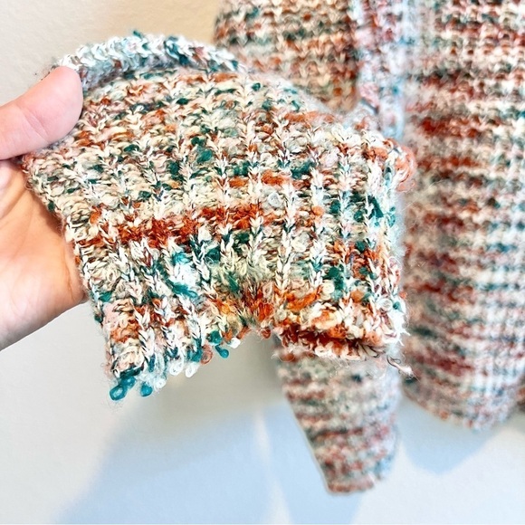 Adyson Parker Womens Marled V Neck Pullover Sweater Plus Size 3X EUC Soft Cozy - Picture 7 of 11